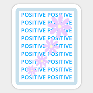 positive Sticker